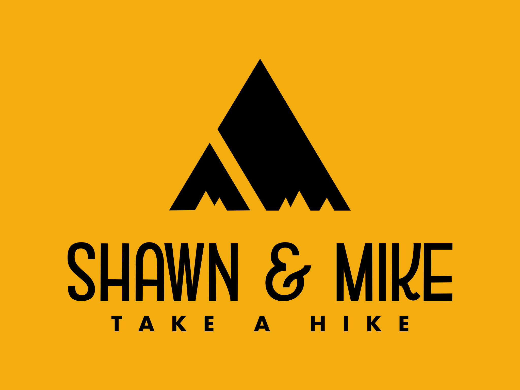 Shawn & Mike Take A Hike Logo